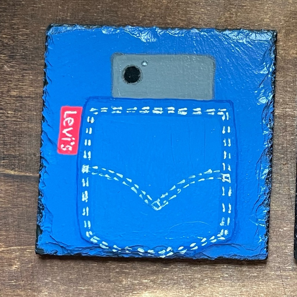 Slate coaster